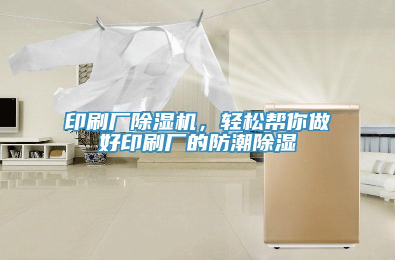 印刷廠除濕機，輕松幫你做好印刷廠的防潮除濕