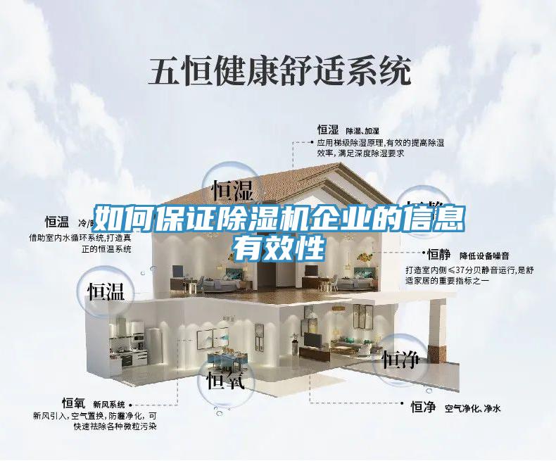 如何保證除濕機企業的信息有效性