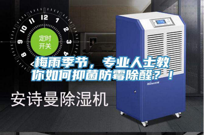 梅雨季節，專業人士教你如何抑菌防霉除醛？！