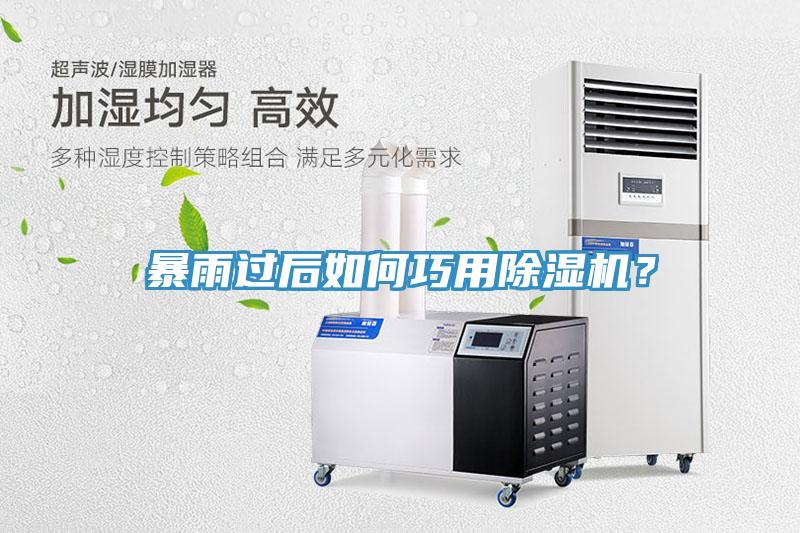 暴雨過后如何巧用除濕機(jī)？