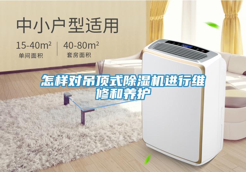 怎樣對吊頂式除濕機進行維修和養護