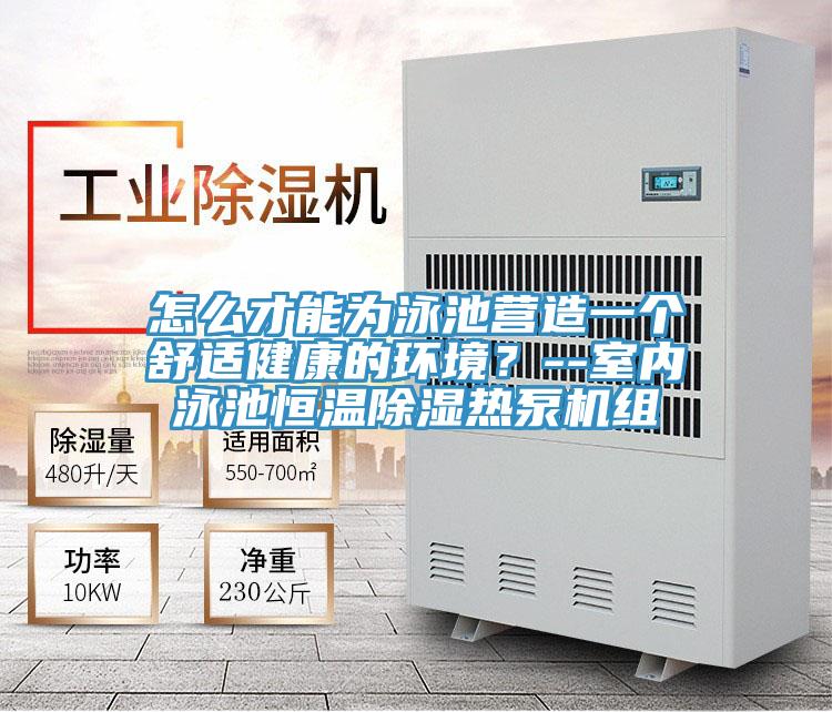 怎么才能為泳池營造一個舒適健康的環境？--室內泳池恒溫除濕熱泵機組