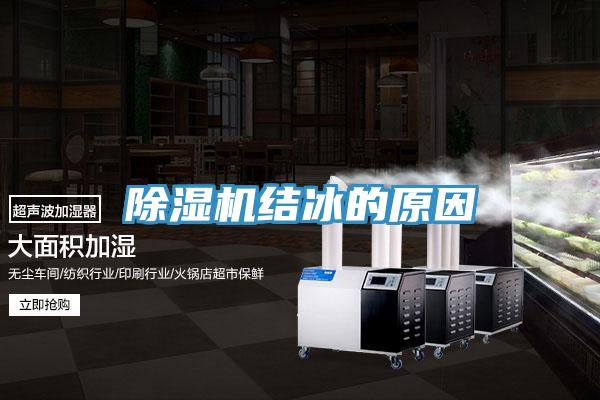 除濕機結冰的原因