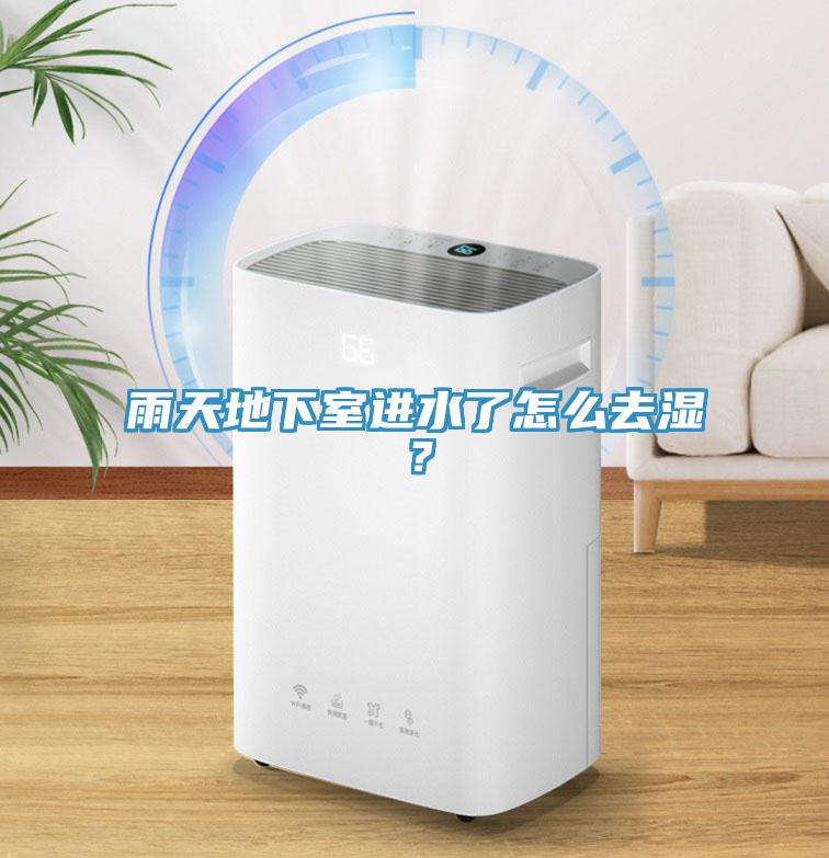 雨天地下室進水了怎么去濕？
