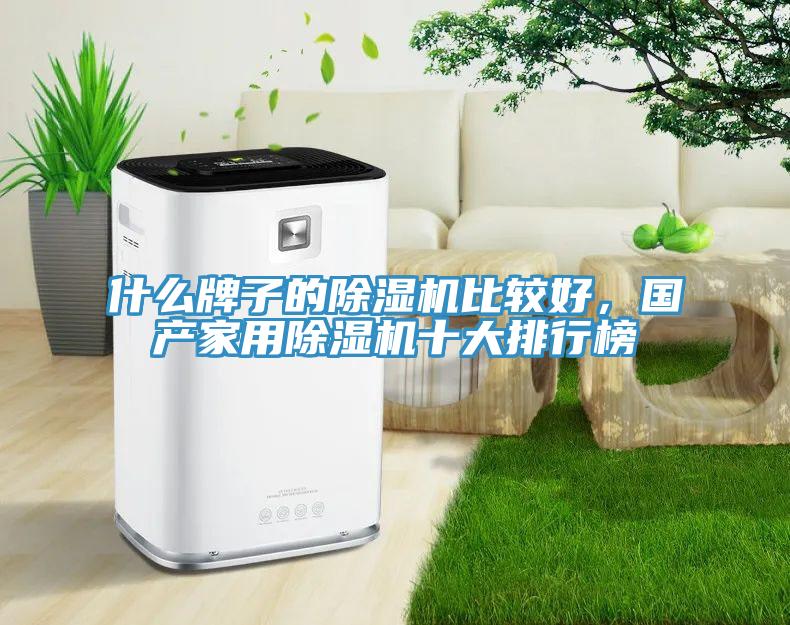 什么牌子的除濕機比較好，國產家用除濕機十大排行榜