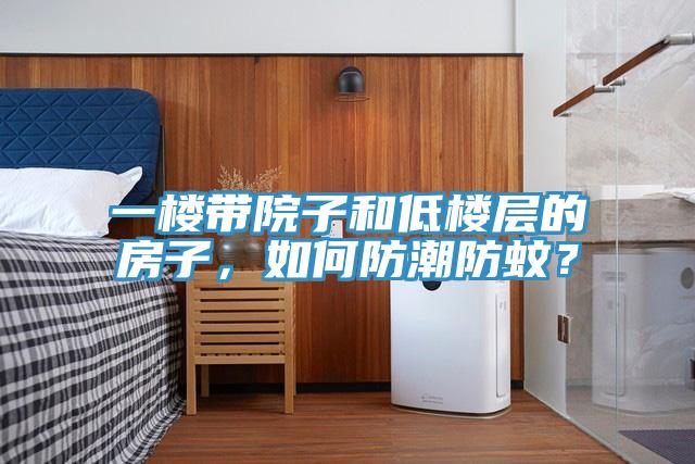 一樓帶院子和低樓層的房子，如何防潮防蚊？