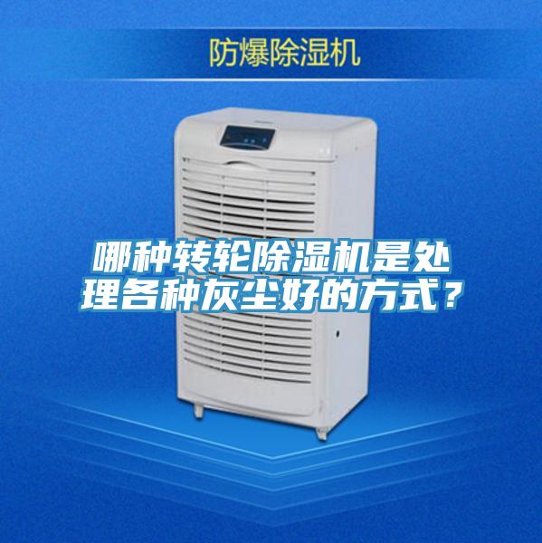 哪種轉(zhuǎn)輪除濕機是處理各種灰塵好的方式？