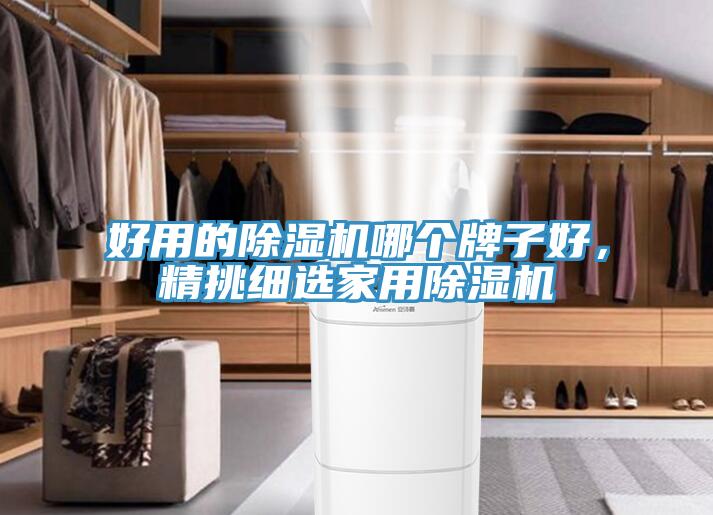 好用的除濕機哪個牌子好，精挑細選家用除濕機