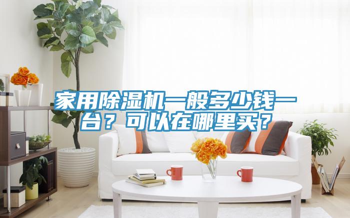家用除濕機(jī)一般多少錢一臺(tái)？可以在哪里買？