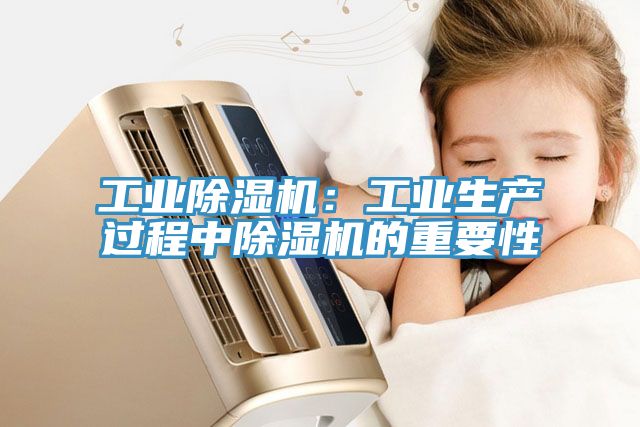 工業除濕機：工業生產過程中除濕機的重要性