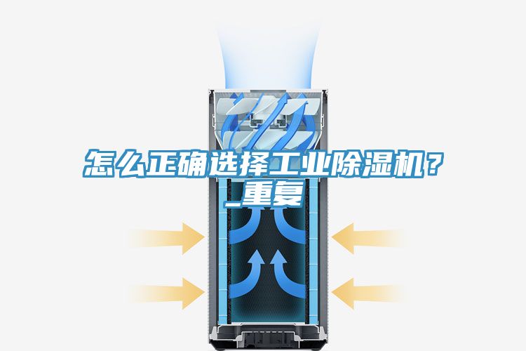 怎么正確選擇工業除濕機？_重復
