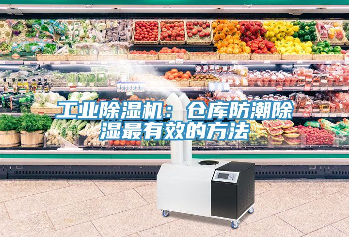 工業除濕機：倉庫防潮除濕最有效的方法