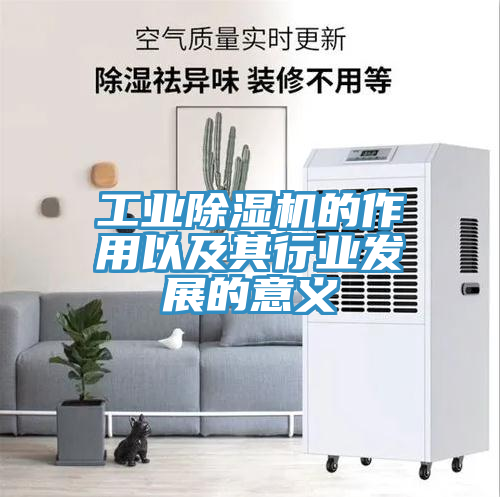 工業(yè)除濕機(jī)的作用以及其行業(yè)發(fā)展的意義
