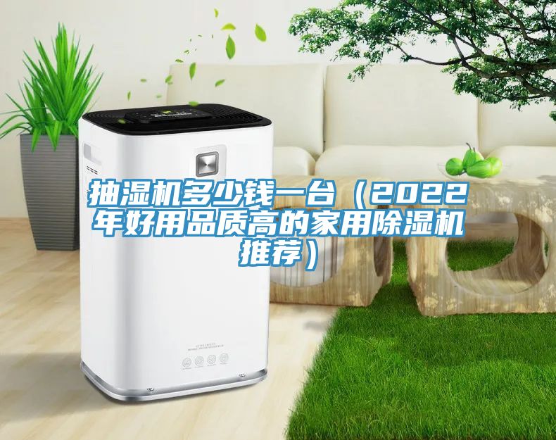 抽濕機多少錢一臺（2022年好用品質(zhì)高的家用除濕機推薦）