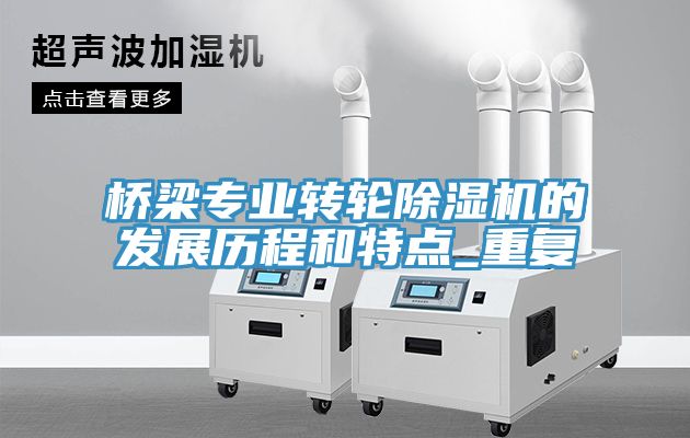 橋梁專業(yè)轉(zhuǎn)輪除濕機的發(fā)展歷程和特點_重復