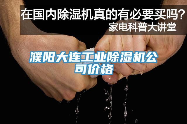 濮陽大連工業(yè)除濕機(jī)公司價格