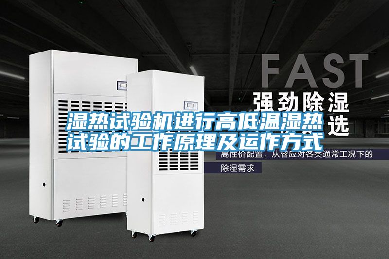 濕熱試驗機進行高低溫濕熱試驗的工作原理及運作方式