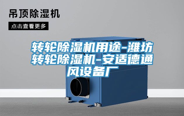 轉(zhuǎn)輪除濕機用途-濰坊轉(zhuǎn)輪除濕機-安適德通風設備廠