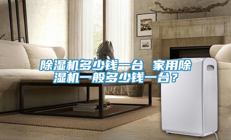 除濕機(jī)多少錢一臺 家用除濕機(jī)一般多少錢一臺？