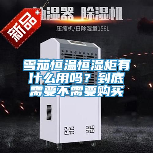 雪茄恒溫恒濕柜有什么用嗎？到底需要不需要購買