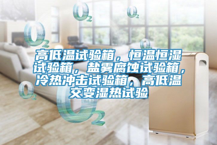 高低溫試驗箱，恒溫恒濕試驗箱，鹽霧腐蝕試驗箱，冷熱沖擊試驗箱，高低溫交變濕熱試驗