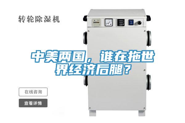 中美兩國，誰在拖世界經濟后腿？