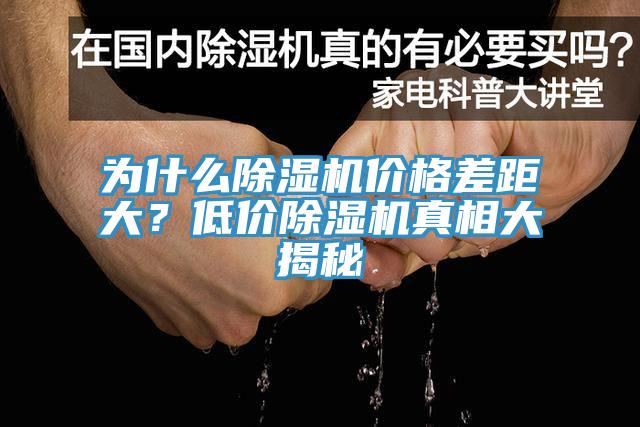 為什么除濕機價格差距大？低價除濕機真相大揭秘
