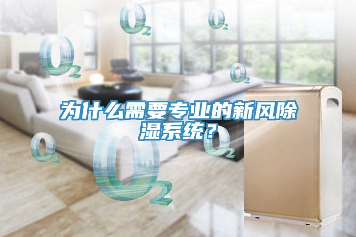 為什么需要專業的新風除濕系統？