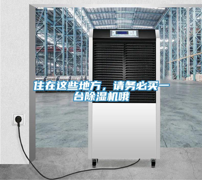 住在這些地方，請務必買一臺除濕機哦